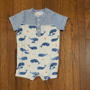 Angel Dear Striped Baby Romper